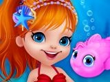 Play Cute mermaid dress up game now