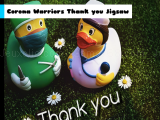 Play Corona warriors thank you jigsaw now