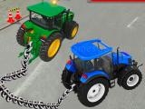 Play Chained tractor towing simulator now