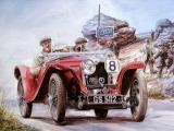 Play Painting vintage cars jigsaw puzzle 2 now
