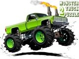 Play Monster truck puzzle 2 now