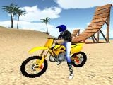 Play Motocross beach stunts gas 3d now