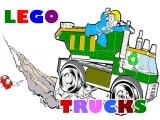 Play Lego trucks coloring now
