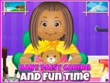 Play Baby daisy caring and fun time now