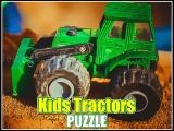 Play Kids tractors puzzle now