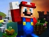 Play Minecraft mario jigsaw puzzle now