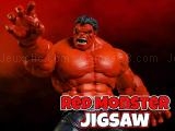 Play Red monster jigsaw now