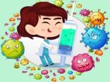 Play Virus bubble shooter now