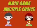 Play Math game multiple choice now