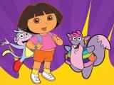 Play Dora coloring book now