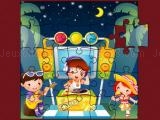 Play Cute little kids jigsaw now