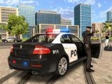 Play Cartoon police car slide now
