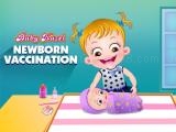 Play Baby hazel newborn vaccination now