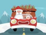 Play Santa giving presents jigsaw now