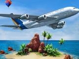 Play Airplane simulator island travel now