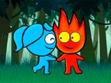 Play Red boy and blue girl forest adventure now