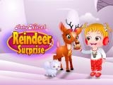 Play Baby hazel reindeer suprise now