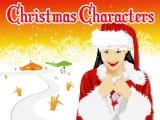 Play Christmas characters slide now