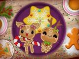 Play Christmas gingerbread - color me