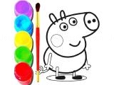 Play Bts peppa pig coloring