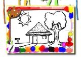 Play House coloring book now