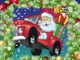 Play Christmas truck jigsaw
