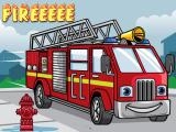 Play Fire truck jigsaw