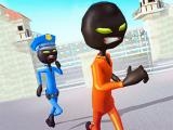 Play Stickman prison escape story 3d now