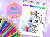 Play Cute animals coloring book now