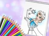Play Amazing princess coloring book now