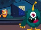Play Funny monster jigsaw now